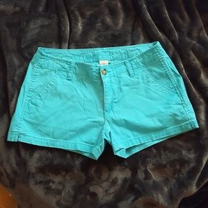 Turquoise Shorts